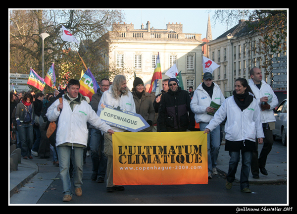copenhague 2009, manif à Nantes copenhague 2009, manif à Nantes